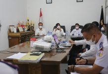 Kunjungi Dishub, Bahas Program Prioritas Hingga Kerjasama Damri Walikota Tatong Bara