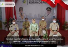 WTP Berturut-turut, Walikota Terima Penghargaan Kemenkeu RI Walikota Tatong Bara