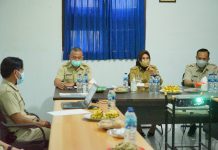 Walikota Telisik Capaian RPJMD Delapan OPD Walikota Tatong Bara