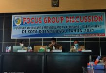 Turunkan Angka Kemiskinan, Pemkot Kotamobagu Gelar FGD Penyusunan RPKD FGD Penyusunan RPKD