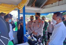 Kunjungi Boltim, Kapolda Minta Kekompakan Dalam Mengatasi Covid-19 Kapolda Sulut Irjen Pol Nana Sudjana