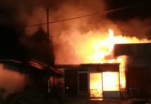 Dua Rumah Kelurahan Kotamobagu Dilalap Si Jago Merah Kabakaran dua unit bangunan