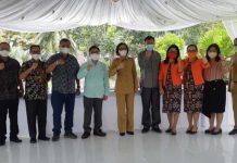 Yasti Terima Kunjungan BPS GMIBM Bupati Yasti Soepredjo Mokoagow