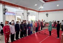 Lantik Halil Cs, Ini Harapan Walikota Untuk FPK Kotamobagu Walikota Tatong Bara
