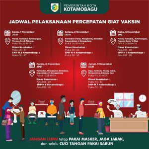 Jadwal Vaksinasi Covid-19