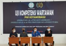 Mewakili Walikota, Sekda Buka Kegiatan UKW Sekda Kotamobagu