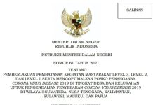 PPKM Level Satu, Dinkes Ajak Prokes dan Vaksin Covid-19