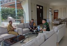 Bupati, Kapolres dan Dandim Duduk Satu Meja Bupati Boltim Sam Sachrul Mamonto