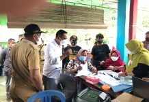 Bupati Apresiasi Masyarakat Ikut Vaksinasi Covid-19 Bupati Boltim Sam Sachrul Mamonto