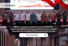 Walikota Hadiri Rapat TKPRD Sulut Terkait Revisi RTRW Walikota Kotamobagu Ir Hj Tatong Bara