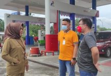 Pemkot Imbau SPBU Moyag Utamakan Pengisian Antrian Kendaraan Kabag Ekbang Suhartien Tegela