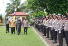 Walikota Pimpin Apel Pengamanan Nataru Walikota Tatong Bara