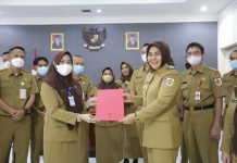 Walikota TB Tunjuk Polii Pimpinan Dukcapil Walikota Tatong Bara