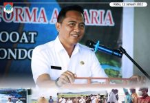 Bupati Hadiri Pencanangan Kampung Reforma Agraria Desa Mooat