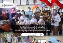 Gandeng Wawali, TB Tinjau Pelaksanaan Vaksinasi Anak 6-11 Tahun