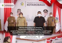 Walikota Ikuti Rapat Kerja Program Strategis Bersama Mendagri