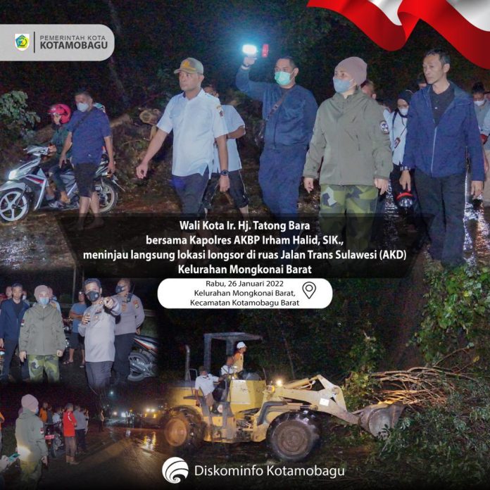 Walikota Tatong Bara Tinjau Lokasi Bencana