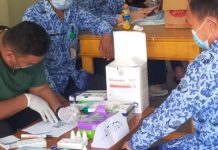 Pejabat Lingkungan Pemerintah Kabupaten Boltim Ikut Vaksinasi Booster Antusias
