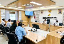 Komitmen Bangun Boltim, Bupati SSM Temui Anak Buah Menteri PUPR