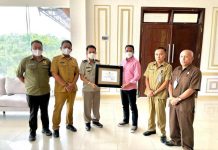 Bupati Sam Sachrul Mamonto Dapat Penghargaan Anak Buah Presiden Jokowi