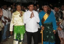 Bupati SSM Hadiri Halal Bi Halal Desa Buyat