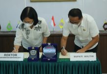 Tingkatkan SDM Boltim, Bupati Boltim – Rektor Unsrat Teken MoU