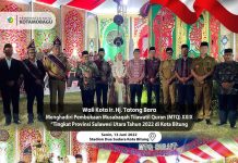 Wali Kota Tatong Bara Hadiri Pembukaan MTQ Tingkat Provinsi