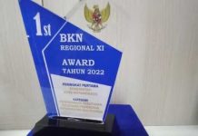 BKPP Kotamobagu Sukses Raih Penghargaan BKN Award