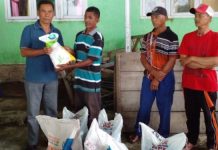 Pemdes Modayag Salurkan Bantuan Pupuk, Bibit dan Racun Hama