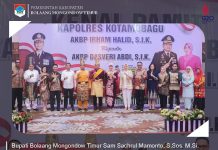 Hadiri Kenal Pamit Kapolres Kotamobagu, Bupati Boltim SSM Sampaikan Ini