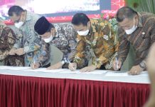 Pembumian Pancasila, Bupati Sam Sachrul Mamonto Tandatangani Nota Kesepahaman dengan BPIP RI