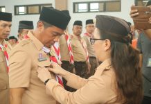 Ketua Kwarda Sulut Lantik Majelis Pembimbing Cabang Gerakan Pramuka Kabupaten Boltim