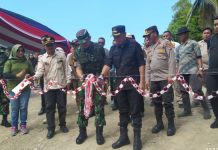 Akses Jalan Ketahanan Pangan Motongkad Dibuka, Bupati SSM Sampaikan Ini