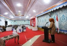 Hadiri Resepsi HUT RI, Bagini Penyampaian Wali Kota Kotamobagu