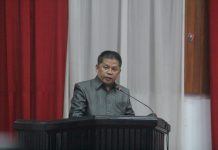 Ikut Paripurna di DPRD Kotamobagu, Begini Penyampaian Wawali Nayodo Koerniawan Wakil Walikota Kotamobagu Nayodo Koerniawan