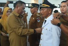 Lantik Pejabat Boltim, Idrus Kembali Camat Kotabunan