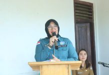 Ketua TP-PKK Boltim Sambut Tim Penilai Tingkat Provinsi