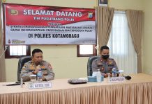 Puslitbang Polri Duduki Polres Kotamobagu, Ini Tujuannya