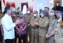 Walikota TB Rapat PID bersama Presiden Jokowi di Istana Negara