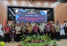 Hadiri Sertijab Kepala BPK RI Perwakilan Sulut, Nayodo Sampaikan Ini