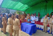 Bupati SSM Lantik Tiga Kepsek, Ini Nama dan Sekolahnya Pelantikan Tiga Kepala Sekolah