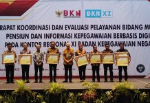 Pemkab Boltim Terima Penghargaan dari BKN