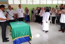 Lantik Pjs Sangadi, Begini Tugas dan Pesan Khusus Bupati SSM Bupati Boltim Sam Sachrul Mamonto