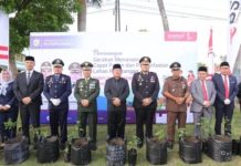 Wawali Nayodo Koerniawan Mencanangkan Gerakan Menanam