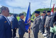 Bupati SSM Lantik Pengurus Karang Taruna, Ini Susunannya Bupati Boltim Sam Sachrul Mamonto