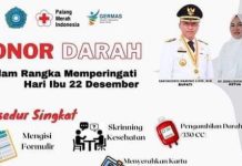 Donor Darah Digelar, Begini Penyampaian Ketua TP-PKK Boltim