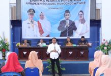 Pemkab Boltim Gelar Coaching Clinic DWP Boltim