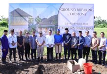 Bupati SSM Letakkan Batu Pertama Pembangunan Hotel Berbintang