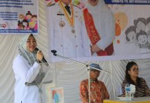 Ketua TP-PKK Boltim Hadiri Kegiatan terkait Kekerasan Perempuan dan Anak
