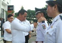 Bupati SSM Lantik 58 Pjs Sangadi se Kabupaten Boltim